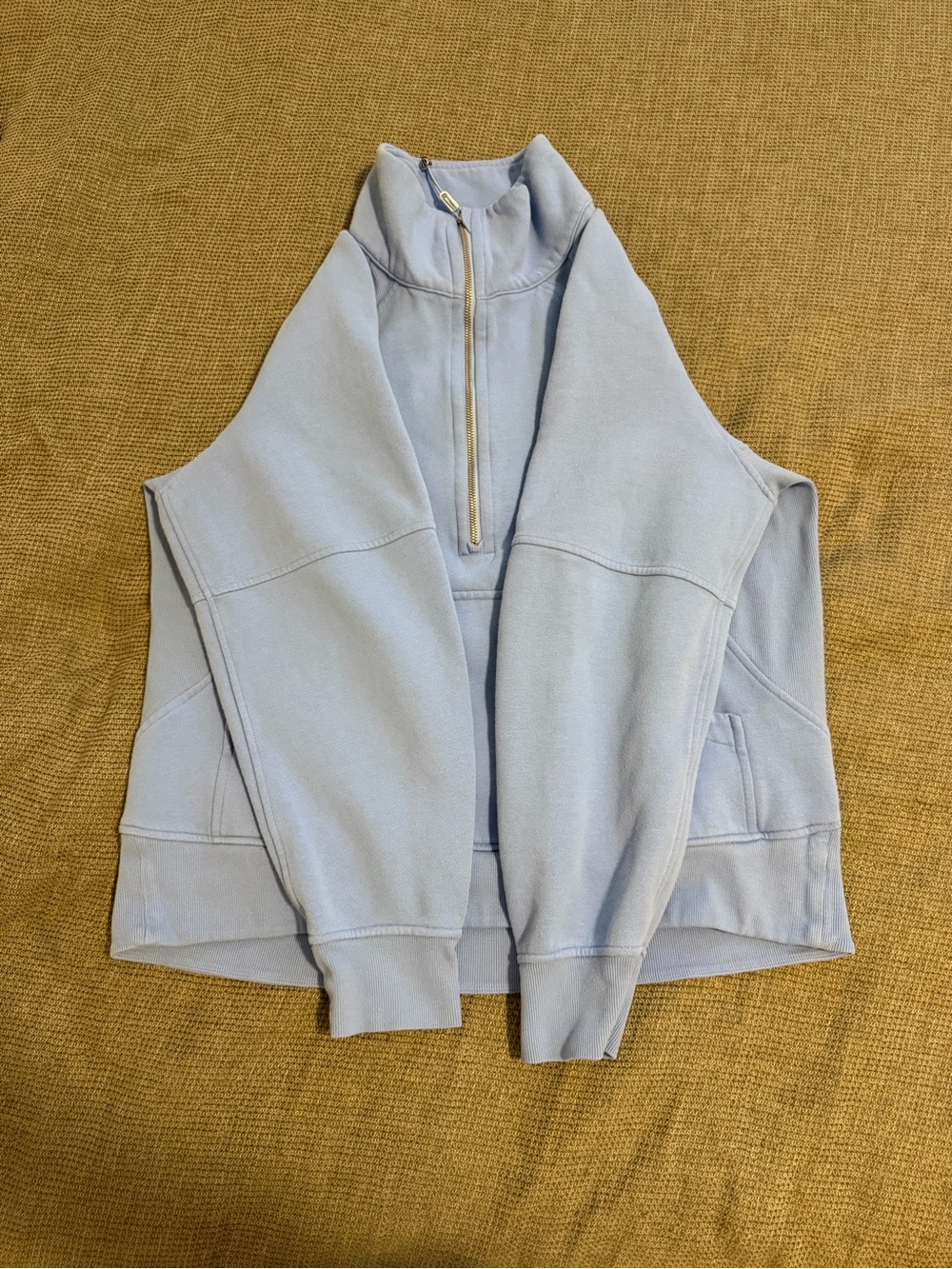 LULULEMON scuba oversized funnel half zip - Picture 2 of 4